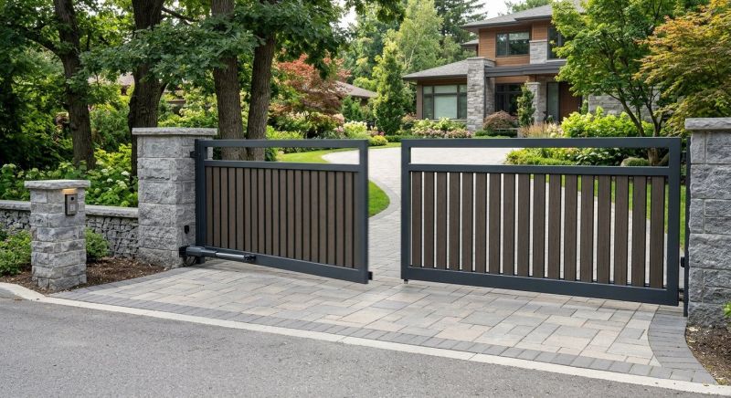 Driveway Gate Installation in Boca Raton, FL