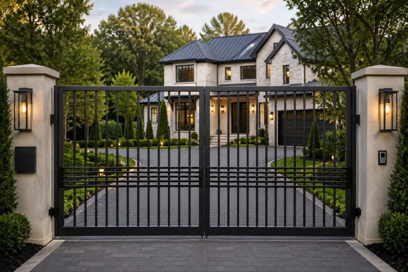 Electric Gate Installation in Roswell, GA