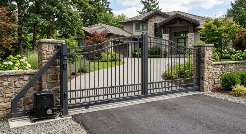 Entrance Gate Installation in Toms River, NJ